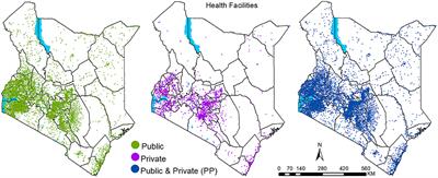 Geographic accessibility to public and private health facilities in Kenya in 2021: An updated geocoded inventory and spatial analysis